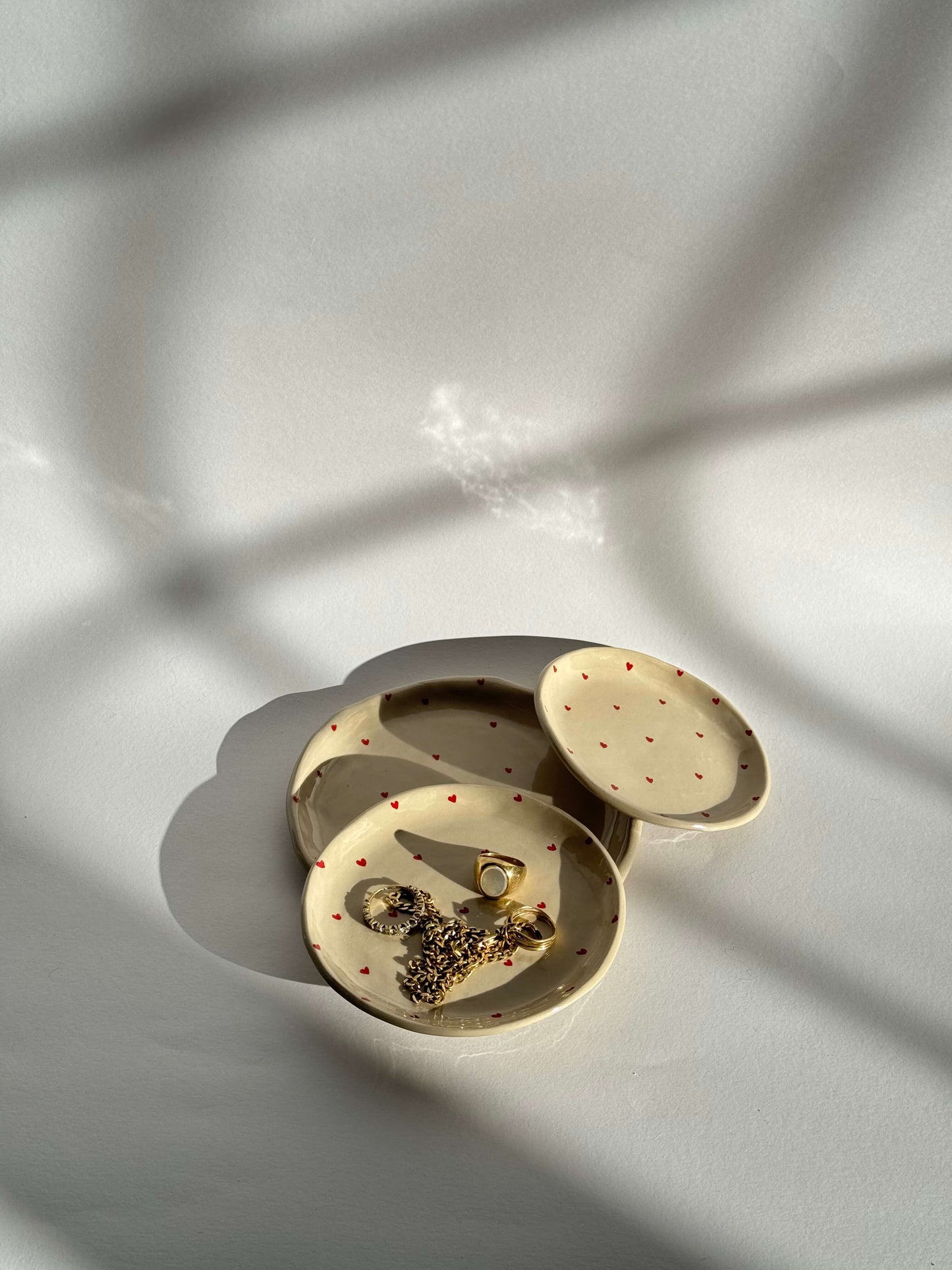 Piattino portagioie cuoricini