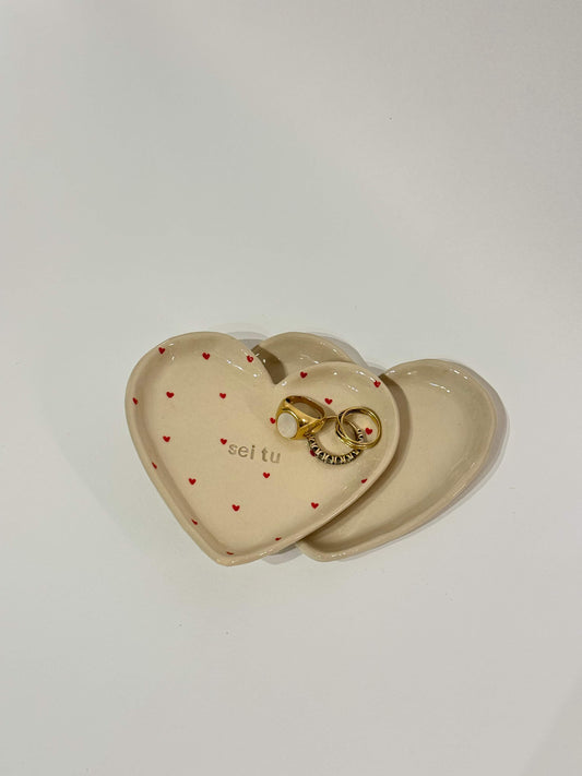 Cuore portagioie “sei tu”