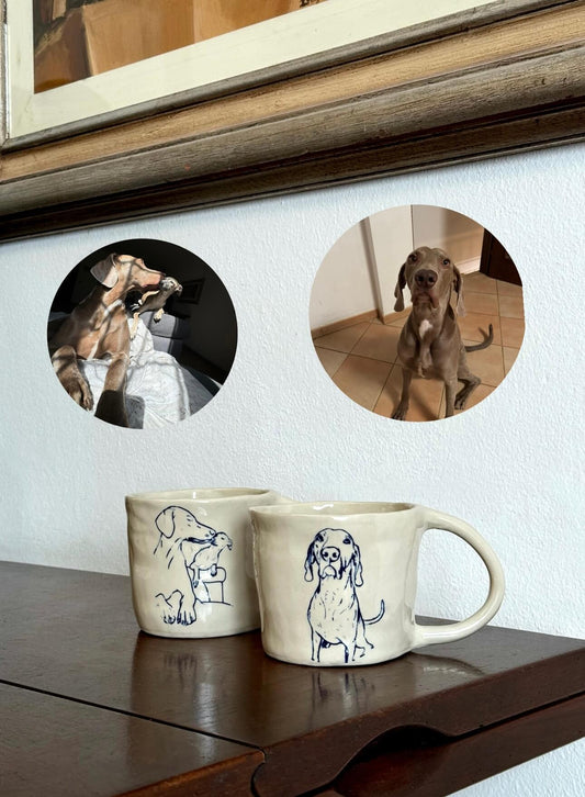 Essenziale Mug - la tua foto a linea sottile