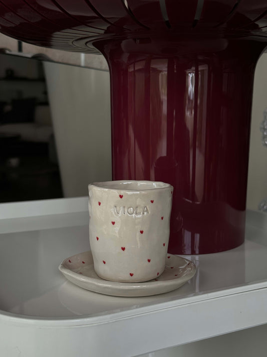 Lover Espresso Set - incidi la tua scritta